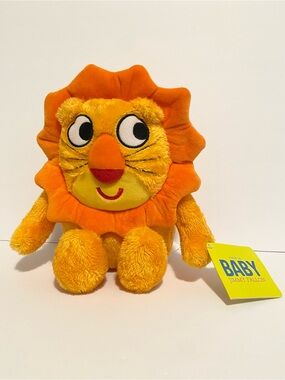 Kohl's Cares This Is Baby Jimmy Fallon Lion Plush Toy Stuffed Animal Orange NWT